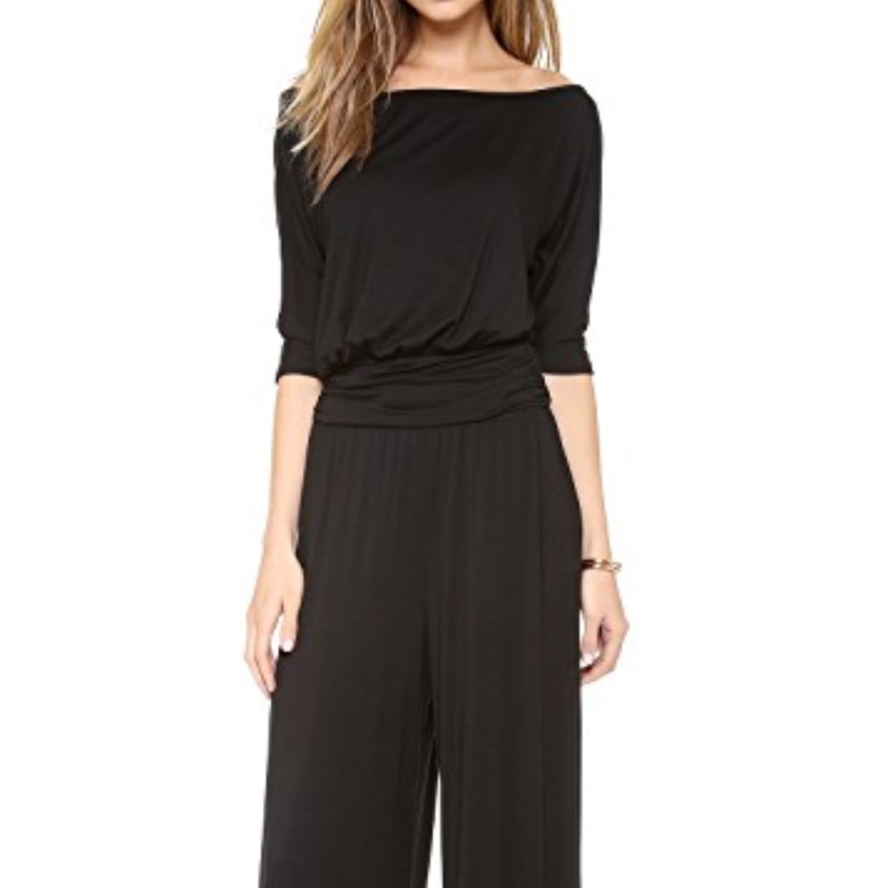 Off the shoulder jumpsuit